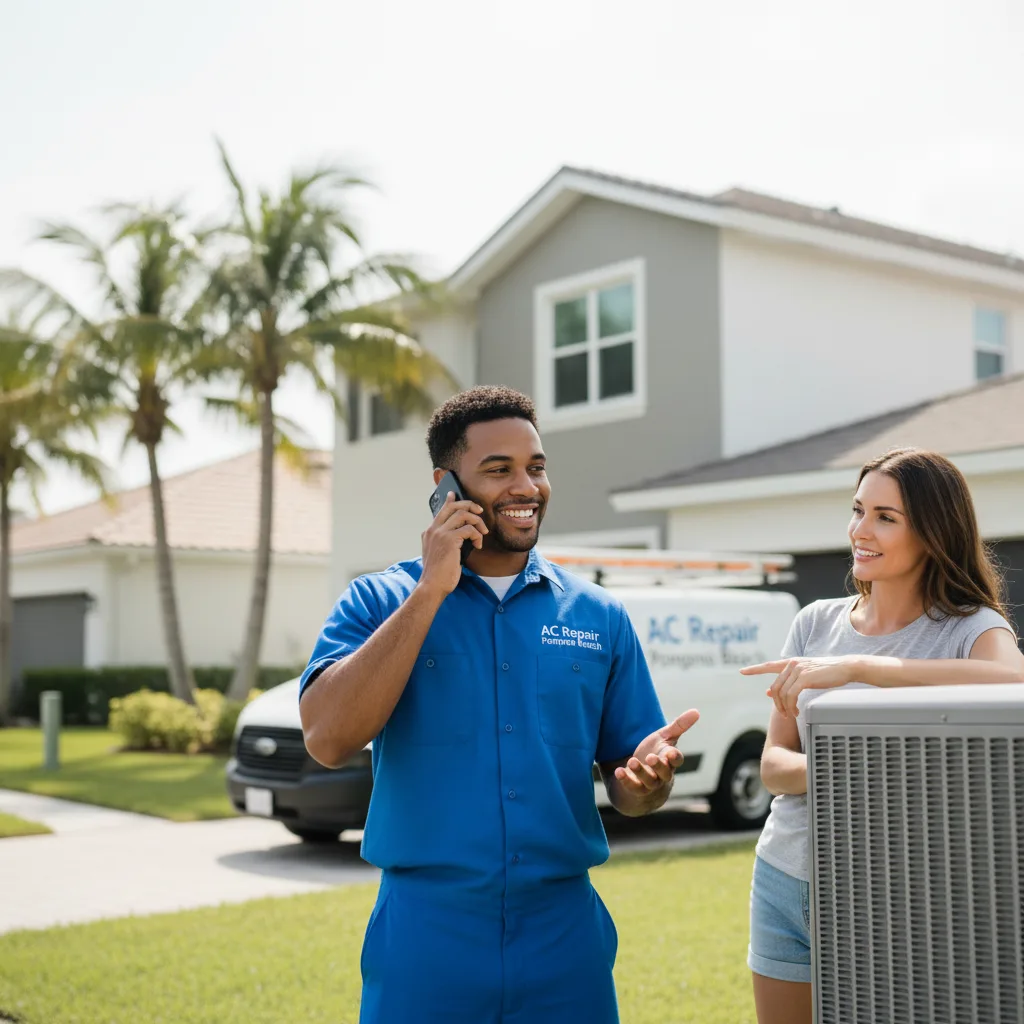 AC Repair Pompano Beach customer support in Paxton
